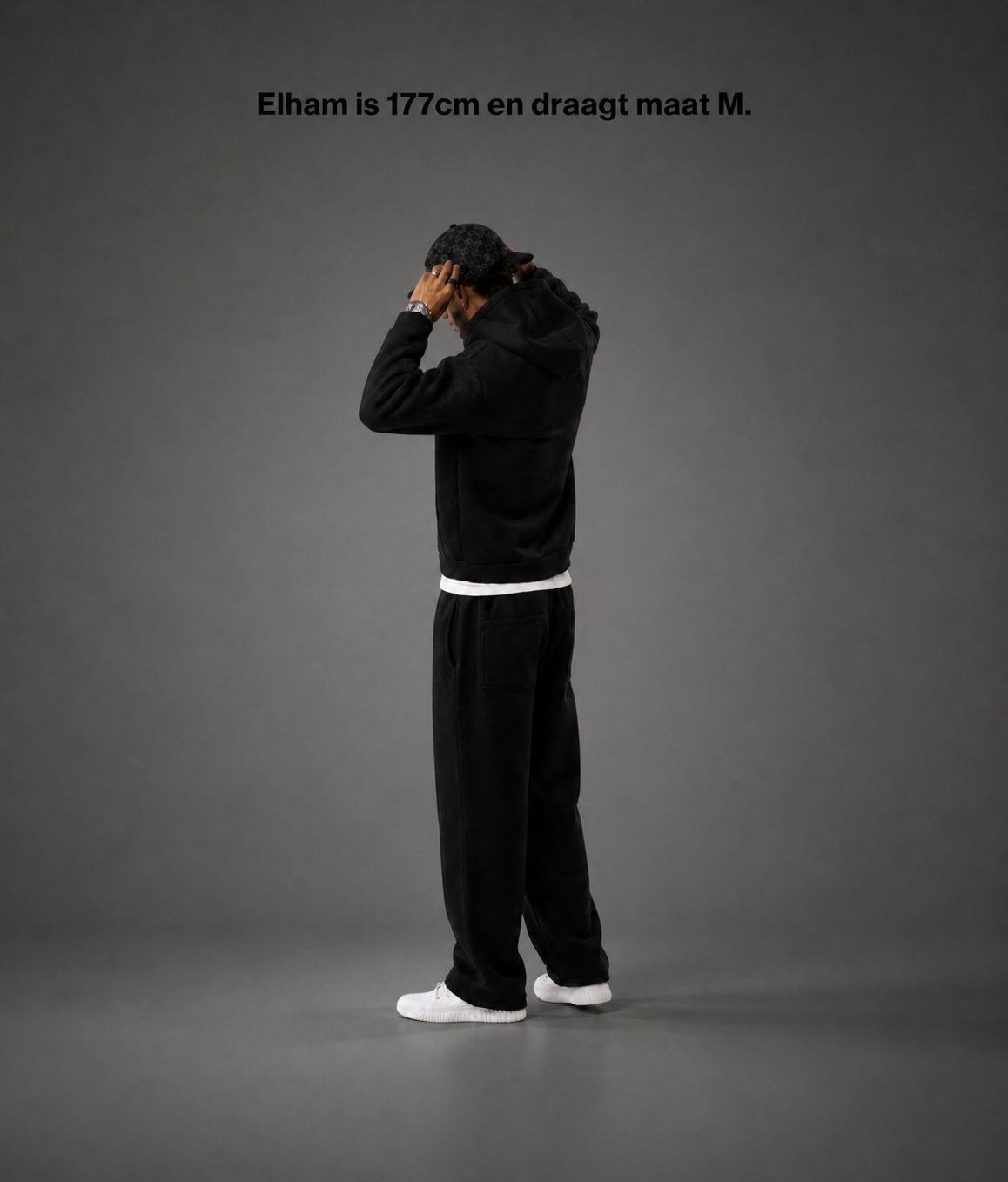 BASICS HOODIE BLACK (PRE-ORDER)